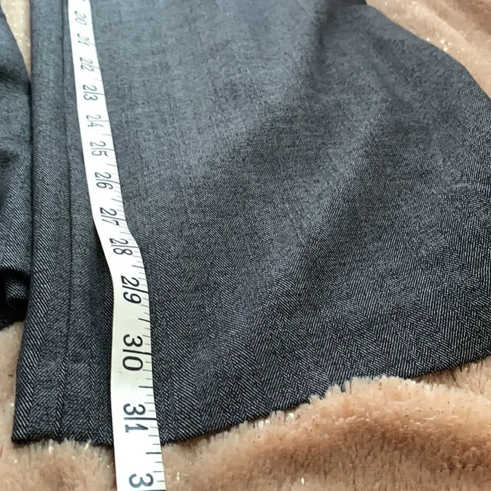 Liz Lange Maternity Full Panel Dress Pants Gray/ Black 6 - Picture 13 of 13